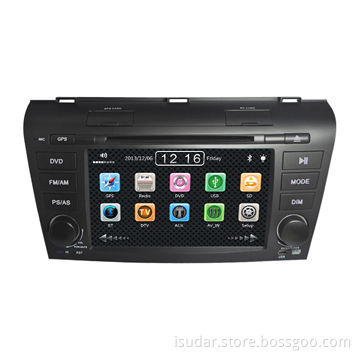 Car multimedia players for Mazda 3 2004-2009, with CD/MP3/DVD/USB and 7-inch TFT monitor